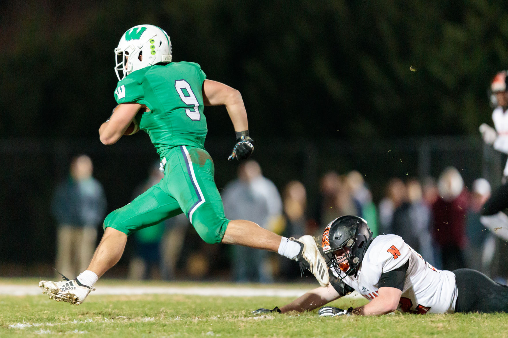 The Northwest Cabarrus Trojans fall to the Weddington Warriors in the third round of the 3AA State playoffs.